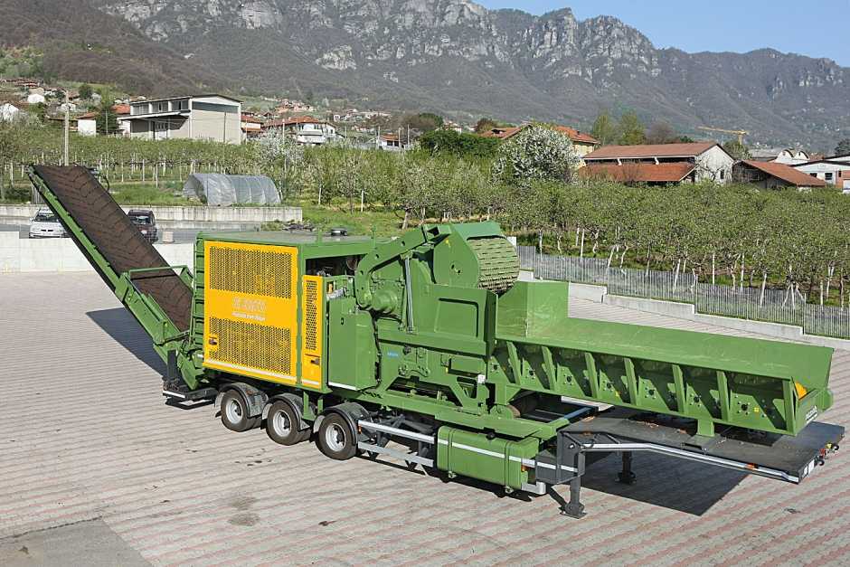 Pezzolato PTH 1300/1500 nagyteljesítményű dobos aprítógép Pezzolato PTH 1300/1500 nagyteljesítményű dobos aprítógép