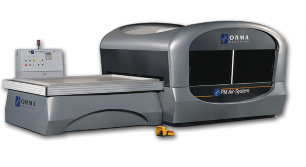 ORMA Air System vákuum-membrán prés ORMA Air System vákuum-membrán prés