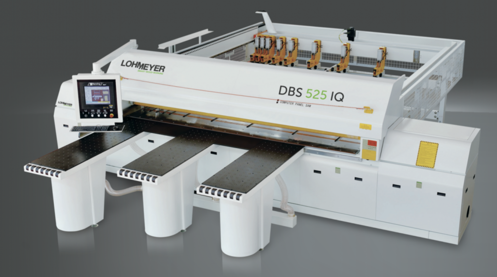 Lohmeyer DBS 580 nyomógerendás táblafelosztógép Lohmeyer DBS 580 nyomógerendás táblafelosztógép