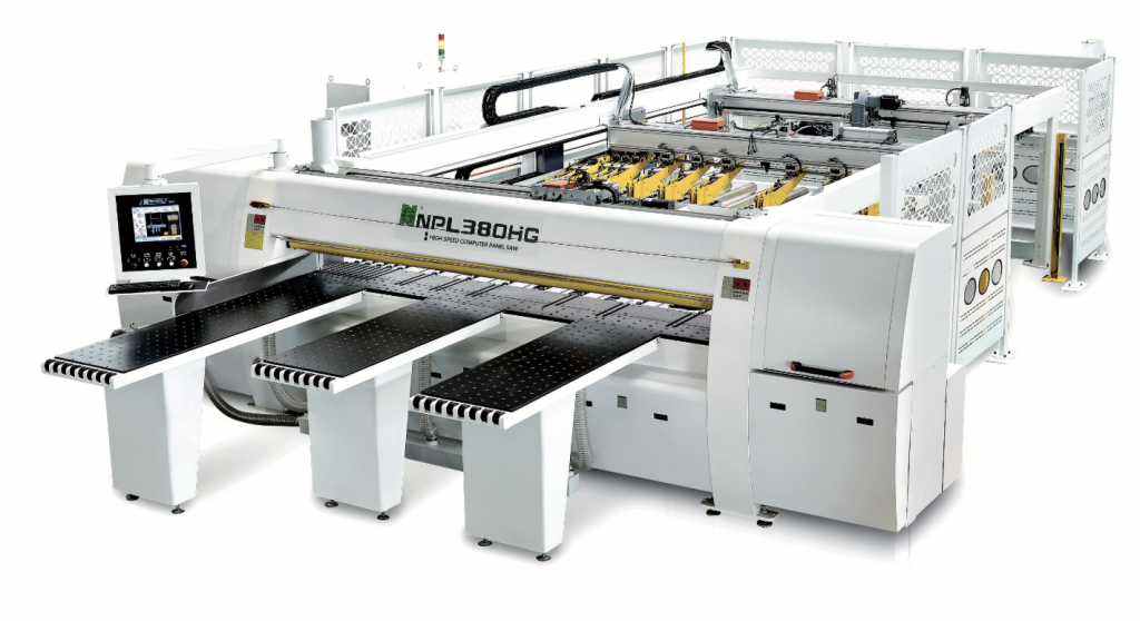 Lohmeyer NPL 380 táradagolós táblafelosztógép Lohmeyer NPL 380 táradagolós táblafelosztógép